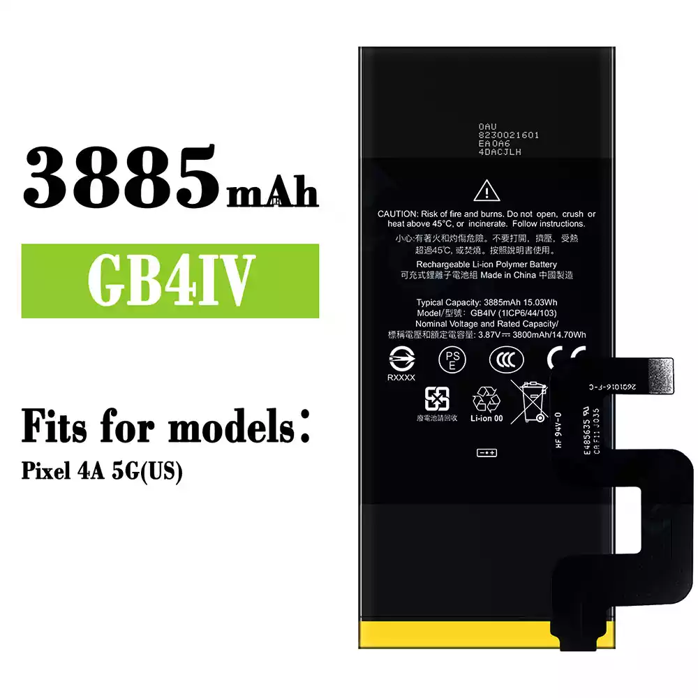 Genuine cell phone battery GB4IV for Google Pixel 4A 5G