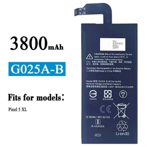 Genuine cell phone battery G025A-B for Google Pixel 5 XL