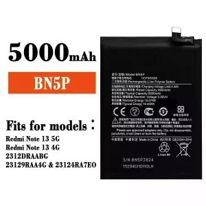 Genuine cell phone battery BN5P for Xiaomi Redmi Note 13
