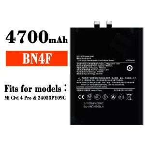 Genuine cell phone battery BN4F for Xiaomi Mi Civi 4 Pro