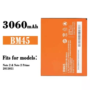 Genuine cell phone battery BM45 for Xiaomi Note 2