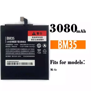 Genuine cell phone battery BM35 for Xiaomi Mi 4C