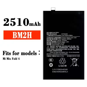 Genuine cell phone battery BM2H for Xiaomi Mi Mix Fold 4