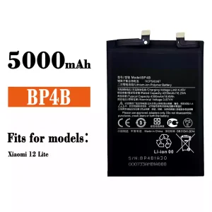 Genuine cell phone battery BP4B for Xiaomi 12 Lite