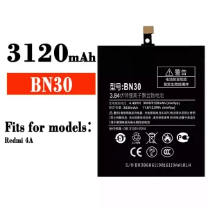 Genuine cell phone battery BN30 for Xiaomi Redmi 4A