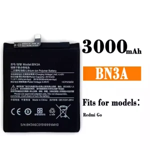 Genuine cell phone battery BN3A for Xiaomi Redmi GO