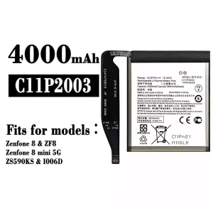 Genuine cell phone battery C11P2003 for Asus Zenfone 8 / Zenfone 8 mini