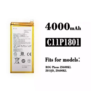 Genuine cell phone battery C11P1801 for Asus ROG Phone 1 ZS600KL