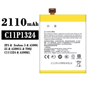 Genuine cell phone battery C11P1324 for Asus Zenfone 5