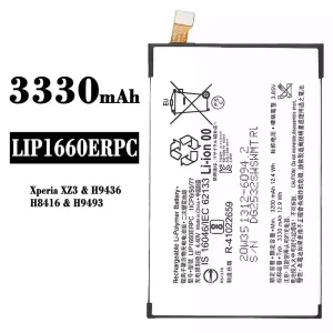 Genuine cell phone battery LIP1660ERPC for Sony Xperia XZ3