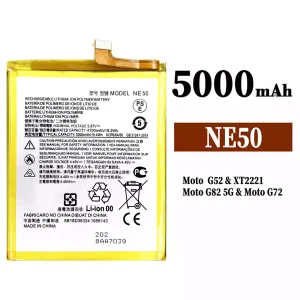 Genuine cell phone battery NE50 for Motorola MOTO G52 / MOTO G82 5G / MOTO G72
