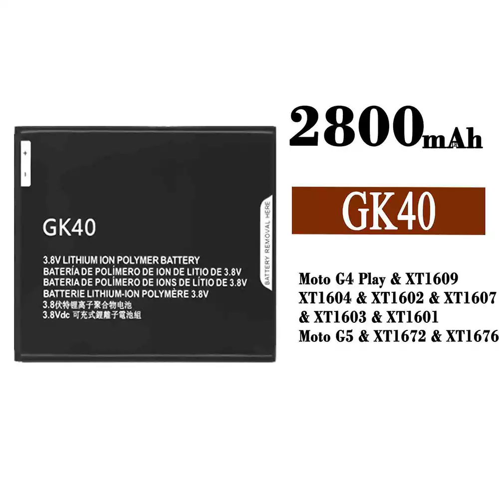 Genuine cell phone battery GK40 for Motorola Moto G4 Play / Moto G5