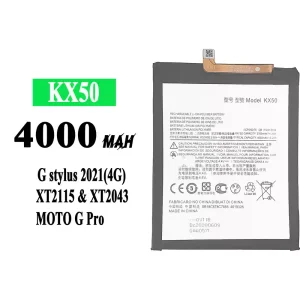 Genuine cell phone battery KX50 for Motorola Moto G stylus 2021 / Moto G Pro