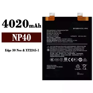 Genuine cell phone battery NP40 for Motorola Edge 30 Neo