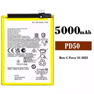 Genuine cell phone battery PD50 for Motorola Moto G Power 5G 2023