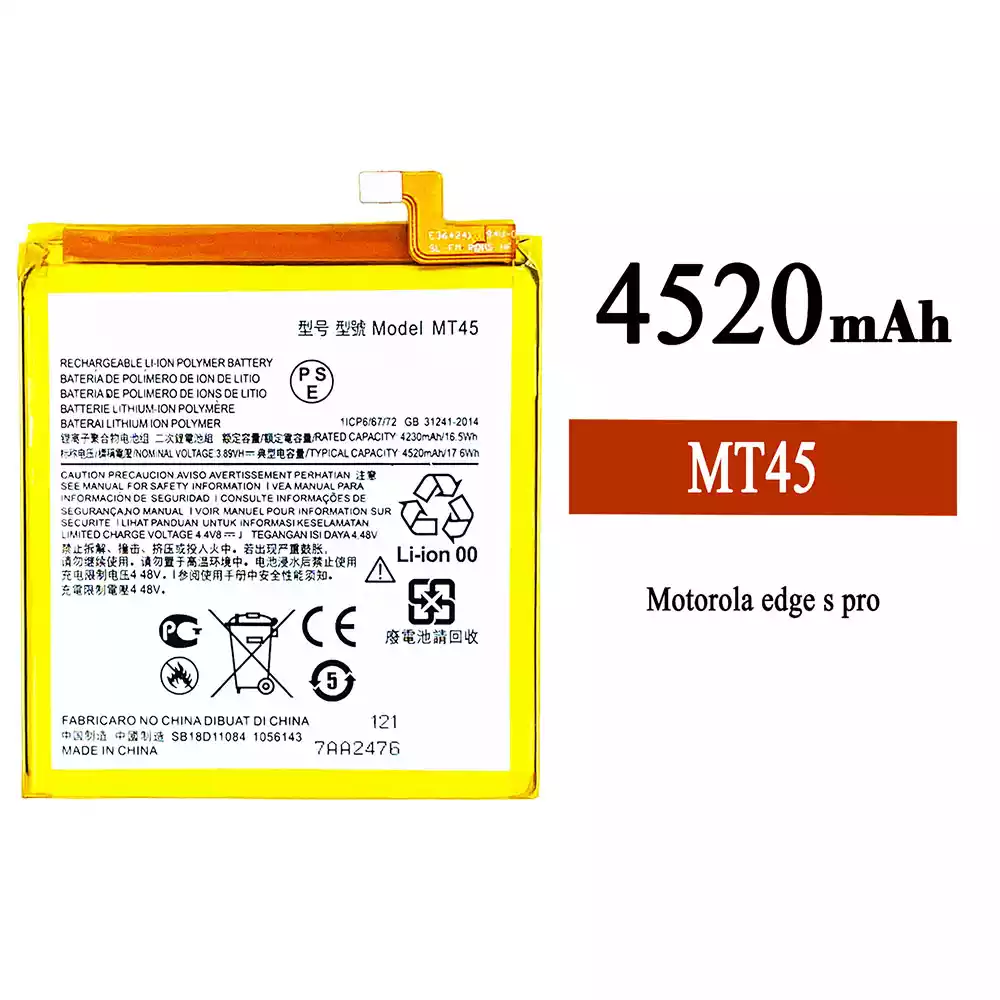 Genuine cell phone battery MT45 for Motorola Edge 20 Pro / Edge S Pro