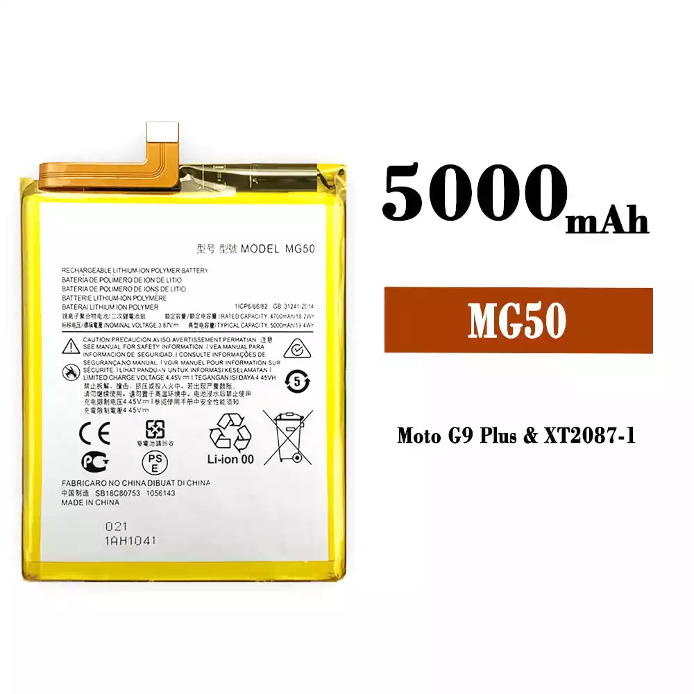 Genuine cell phone battery MG50 for Motorola Moto G9 Plus