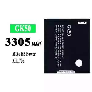 Genuine cell phone battery GK50 for Motorola E 3 Power / XT1706