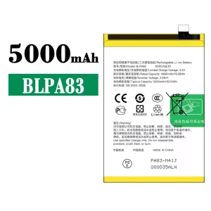 Genuine cell phone battery BLPA83 for OPPO Realme C63