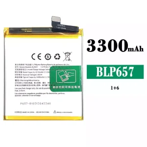 Genuine cell phone battery BLP657 for OnePlus 6