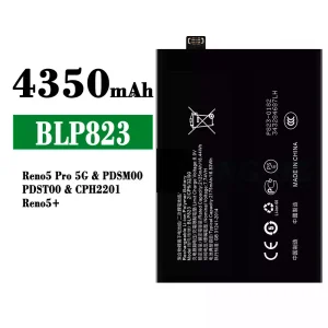 Genuine cell phone battery BLP823 for OPPO Reno 5 Pro 5G / Reno 5+
