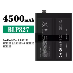 Genuine cell phone battery BLP827 for OnePlus 9 Pro