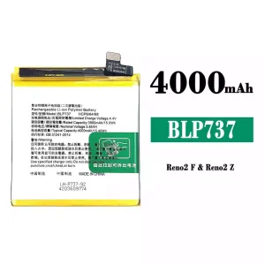 Genuine cell phone battery BLP737 for OPPO Reno2 F / Reno2 Z
