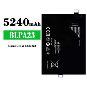 Genuine cell phone battery BLPA23 for OPPO Realme GT5