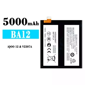 Genuine cell phone battery BA12 for VIVO iQOO 12