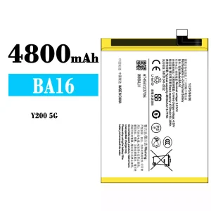 Genuine cell phone battery BA16 for VIVO Y200 5G