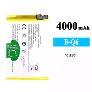 Genuine cell phone battery B-Q6 for VIVO V21E 5G