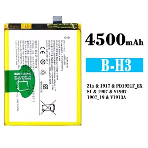 Genuine cell phone battery B-H3 for VIVO Z1x