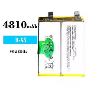 Genuine cell phone battery B-X5 for VIVO X90