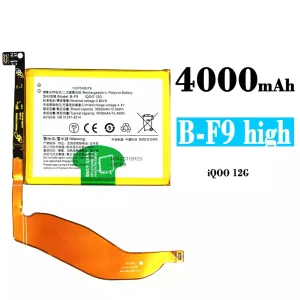 Genuine cell phone battery B-F9 high for VIVO IQOO 12G
