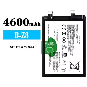 Genuine cell phone battery B-Z8 for VIVO S17 Pro