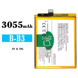 Genuine cell phone battery B-B3 for VIVO X9/X9L