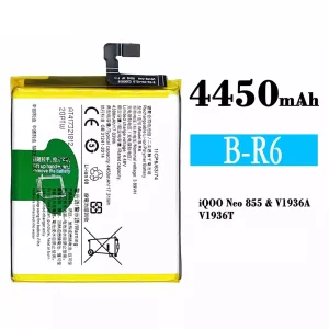 Genuine cell phone battery B-R6 for VIVO iQOO NEO 855