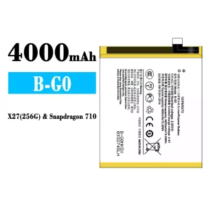 Genuine cell phone battery B-G0 for VIVO X27(256G)/Snapdragon 710