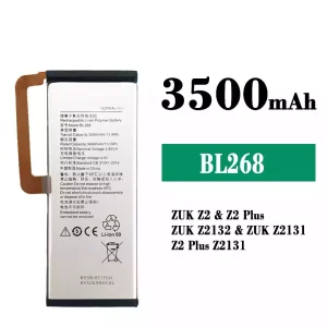 Genuine cell phone battery BL268 for Lenovo ZUK Z2 / Z2 Plus