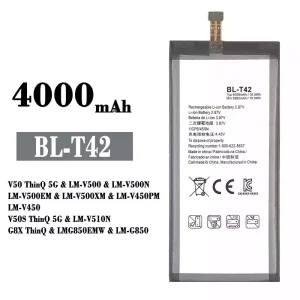 Genuine cell phone battery BL-T42 for LG V50 ThinQ 5G / V50S ThinQ 5G / G8X ThinQ