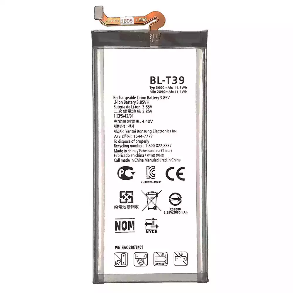 Genuine cell phone battery BL-T39 for LG G7 ThinQ / Q7 / Q7+ / Q7a / K40 / K12+ / K12 Plus / Q9 One / G7 Fit / G7 Fit+ - Image 4