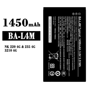 Genuine cell phone battery BA-L4M for Nokia 3210 4G/NK 220 4G/235 4G