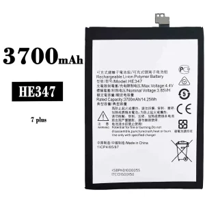 Genuine cell phone battery HE347 for Nokia 7plus