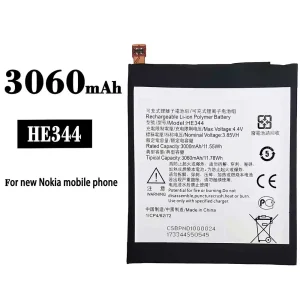 Genuine cell phone battery HE344 for Nokia