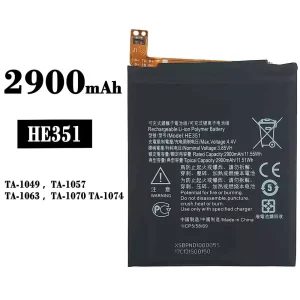 Genuine cell phone battery HE351 for Nokia 3.1