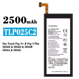 Genuine cell phone battery TLP025C2 for Alcatel One Touch Pop 4+/Pop 4 Plus