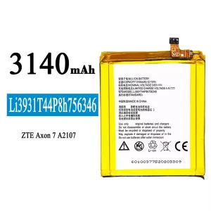 Genuine cell phone battery Li3931T44P8h756346 for ZTE Axon 7