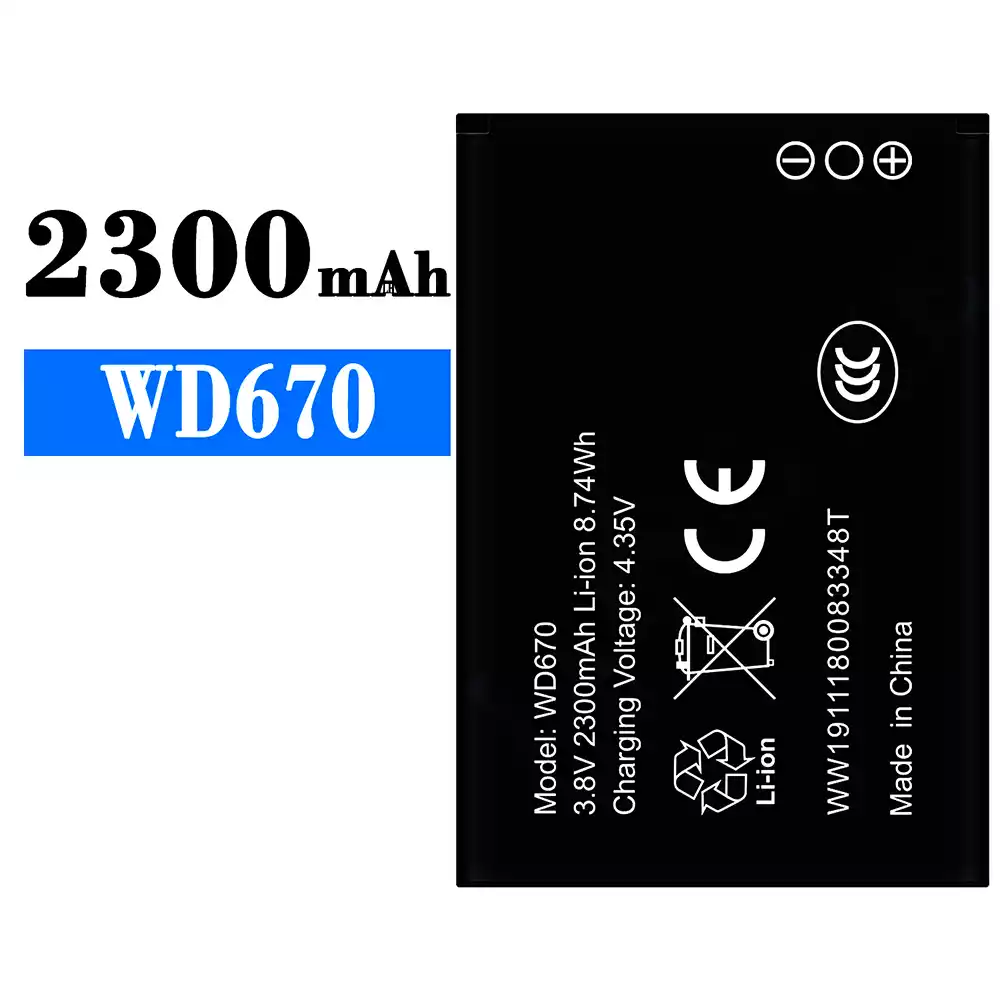 Genuine cell phone battery WD670 for ZTE
