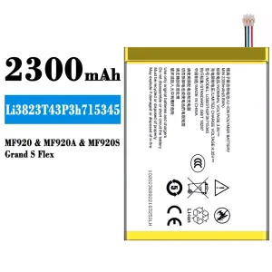 Genuine cell phone battery Li3823T43P3h715345 for ZTE MF910/MF910S/MF920M/MF920/MF920A/MF920S