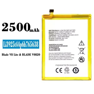Genuine cell phone battery Li3925T44P6h765638 for ZTE BLADE V8 lite